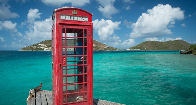 British Virgin Islands telephone box