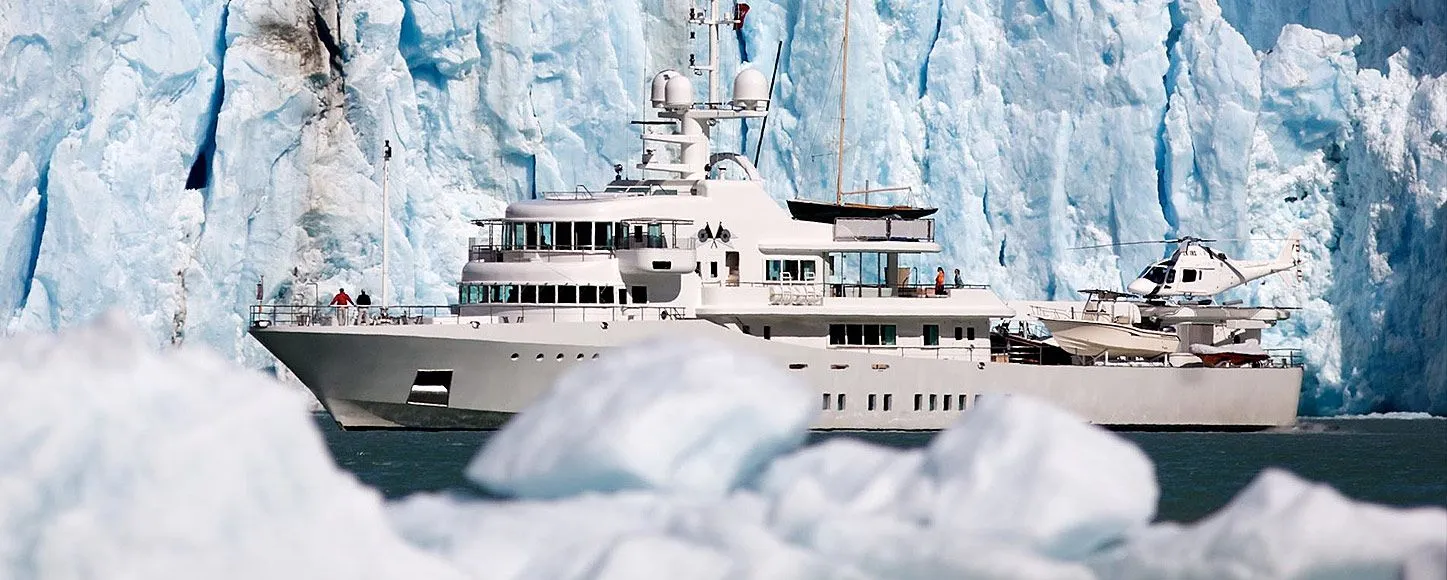 Expedition yacht Sense in the Arctic