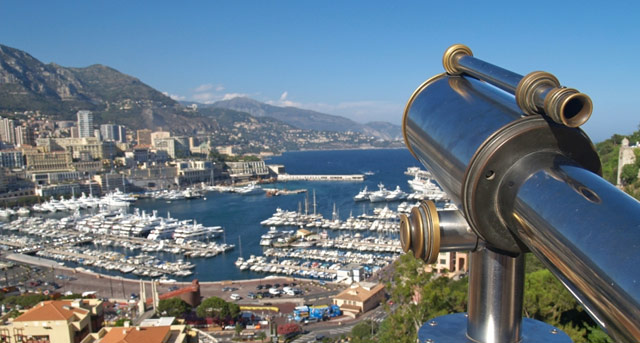 French Riviera St Tropez clock tower