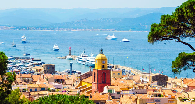 St Tropez Yachts & Churches